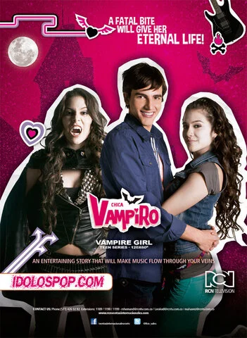 Девочка-вампир - постер сериала